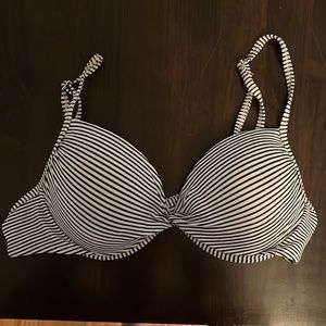 Striped Bathing Suit Top